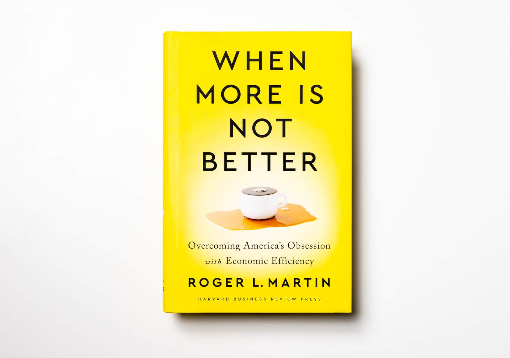 When more is not better: Overcoming America's Obsession with Economic Efficiency by Roger L. Martin, Harvard Business Review Press